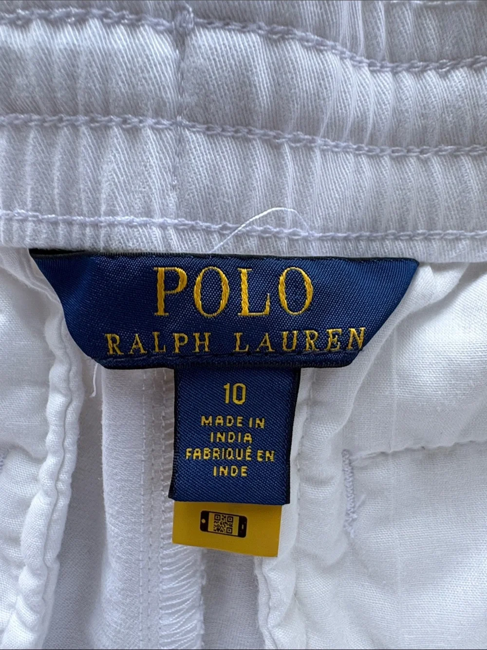 Ralph Lauren Boys White Shorts size 10